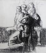 Evert Meilink – krijttekening, Ophalen