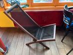 Ikea folding lounge chair, Tuin en Terras, Tuinstoelen, Textileen, Gebruikt, Ophalen