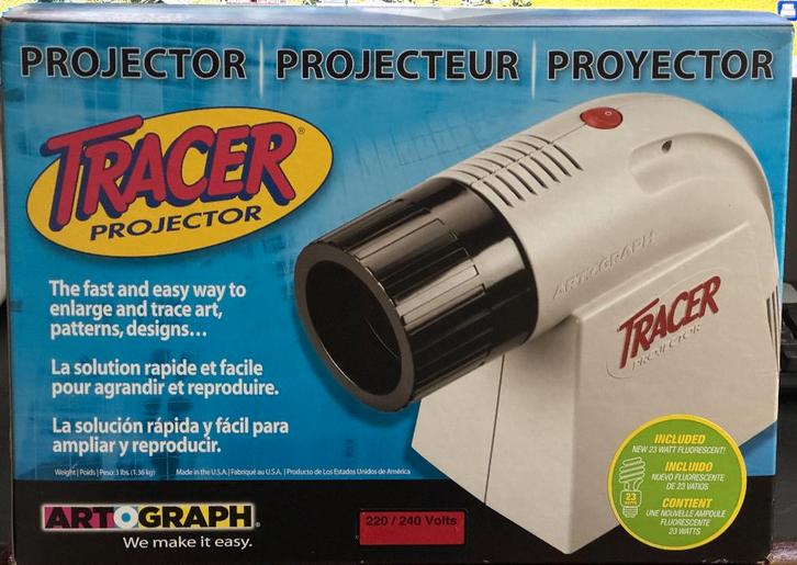 Artograph Tracer Projector, Hobby en Vrije tijd, Schilderen, Zo goed als nieuw, Overige typen, Ophalen of Verzenden