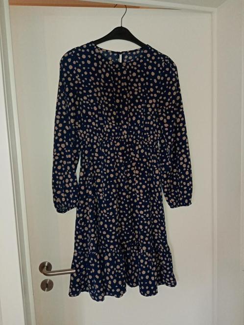 Shein blauwe jurk maat 42, Kleding | Dames, Jurken, Zo goed als nieuw, Maat 42/44 (L), Blauw, Knielengte, Ophalen of Verzenden