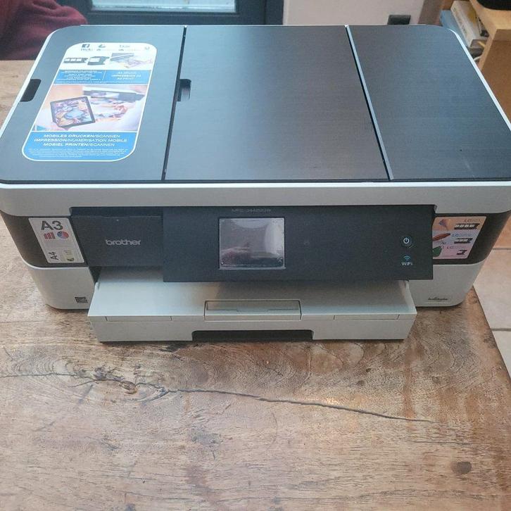 Brother A4 en A3 printer MFC-J4420DW, Computers en Software, Printers, Gebruikt, All-in-one, Inkjetprinter, Faxen, Kleur printen