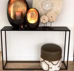 Sidetable La Femme zwart, Huis en Inrichting, Tafels | Sidetables, Ophalen, 100 tot 150 cm, Zo goed als nieuw, 25 tot 50 cm