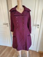 Dikke vintage winter mantel jas, Verzenden, Zo goed als nieuw, Maat 36 (S)
