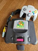 Nintendo  64 compleet met Mario spel, Ophalen of Verzenden, Zo goed als nieuw, Met 1 controller