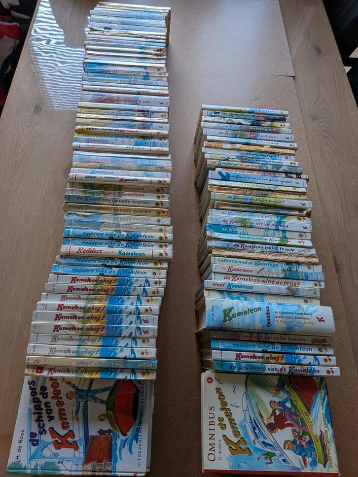 Grote collectie jeugdboeken - De Kameleon, Boeken, Kinderboeken | Jeugd | onder 10 jaar, Gelezen, Fictie algemeen, Ophalen of Verzenden