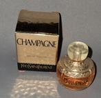 Luxe parfum mini YSL champagne + doosje, Ophalen of Verzenden, Zo goed als nieuw, Miniatuur, Gevuld