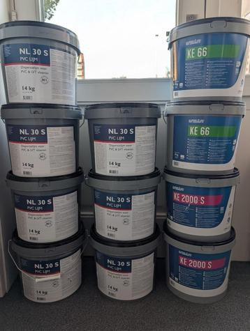 PVC lijm - nieuw, UZIN KE2000S, KE66, JOKA NL30S  beschikbaar voor biedingen