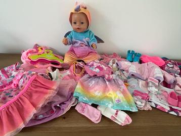 Grote Baby Born set, Zo goed als nieuw! beschikbaar voor biedingen