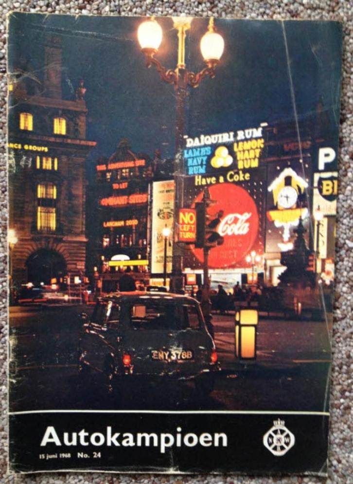 Auto Kampioen 1968: Test Audi 60, reportage Citroen Mehari, Boeken, Auto's | Folders en Tijdschriften, Gelezen, Algemeen, Ophalen of Verzenden