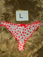 Transparante string, Verzenden, Zwart, String