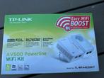 TP-Link AV500 Powerline Wifi Kit -  in doos, Ophalen of Verzenden, Zo goed als nieuw, TP-Link