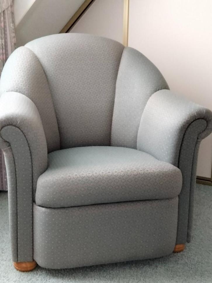 fauteuil, Huis en Inrichting, Fauteuils, Zo goed als nieuw, Stof, 75 tot 100 cm, Minder dan 75 cm, Ophalen