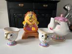 Primark Disney Belle beest set chip pendule mevrouw theepot, Ophalen of Verzenden