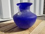 schitterende mocano vintage blauwe vaas, Ophalen of Verzenden