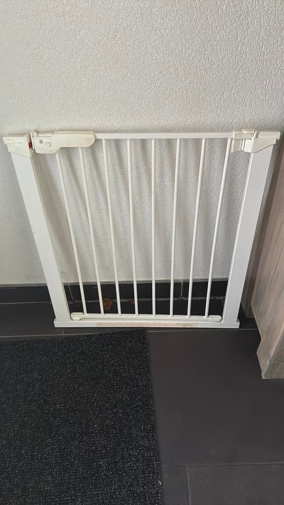 Traphekje zonder boren, Ophalen of Verzenden, Zo goed als nieuw, Klemhekje, Metaal of IJzer