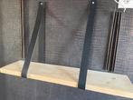 Wandpkank met leren straps, Huis en Inrichting, Ophalen of Verzenden, Gebruikt
