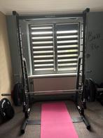 Smith machine, Ophalen, Zo goed als nieuw, Metaal, Krachtstation