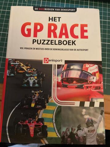 GP Race Puzzelboek - Formule 1 Denksport beschikbaar voor biedingen