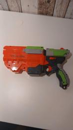 Nerf Vortex Vigilon Blaster + Schijfjes, Ophalen of Verzenden, Zo goed als nieuw, Jongen of Meisje