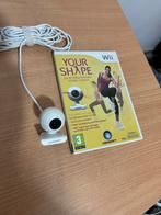 Your Shape + camera, Spelcomputers en Games, Games | Nintendo Wii, Ophalen of Verzenden, Zo goed als nieuw, Sport, 3 spelers of meer