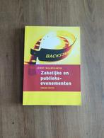 Zakelijke en publieke evenementen - 2e editite, Boeken, Studieboeken en Cursussen, Gelezen, Lenny Kaarsgaren, Beta, HBO