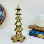 Messing Pagoda Tempel beeld / Aziatische tempel, Ophalen of Verzenden