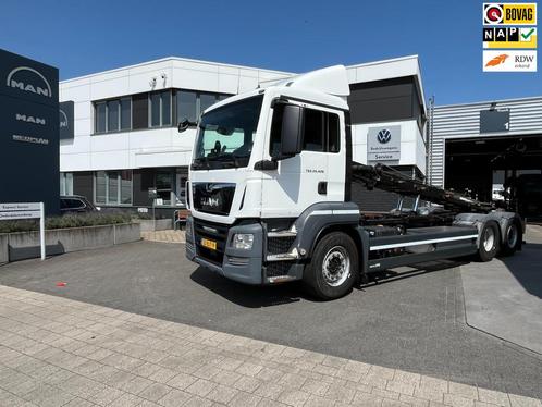 MAN TGS Containerauto, Auto's, Vrachtwagens, Bedrijf, MAN, Diesel, Euro 6, Handgeschakeld, Origineel Nederlands, BTW verrekenbaar
