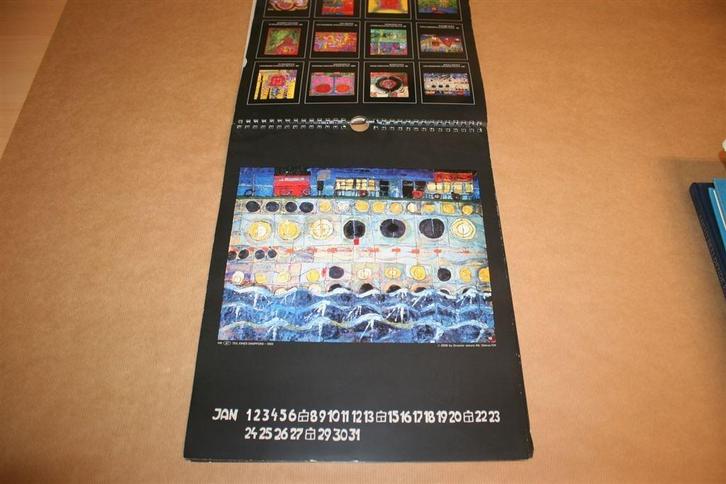 Hundertwassert Kunstkalender 2007, Boeken, Kunst en Cultuur | Beeldend, Gelezen, Schilder- en Tekenkunst, Ophalen of Verzenden