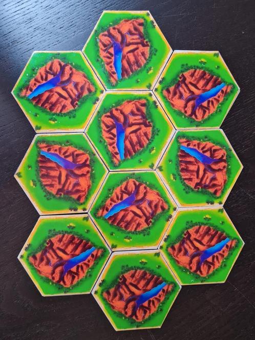 Goud tegels Kolonisten van Catan, Hobby en Vrije tijd, Gezelschapsspellen | Bordspellen, Zo goed als nieuw, Ophalen of Verzenden