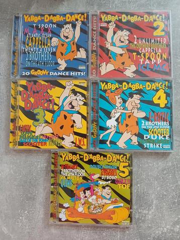 Yabba dabba dance cd s 5 stuks beschikbaar voor biedingen