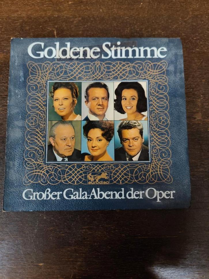 Zeldzame Opera Collectie "Goldene Stimme", Cd's en Dvd's, Vinyl | Klassiek, Zo goed als nieuw, Romantiek, Opera of Operette, 12 inch