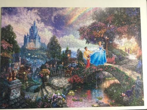 Puzzels van Thomas Kinkade, 1000 stukjes, Hobby en Vrije tijd, Denksport en Puzzels, Zo goed als nieuw, Legpuzzel, 500 t/m 1500 stukjes