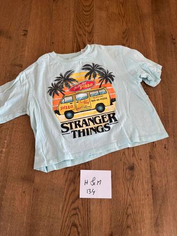 H&m kort tshirt shirt maat 134 nette staat! beschikbaar voor biedingen