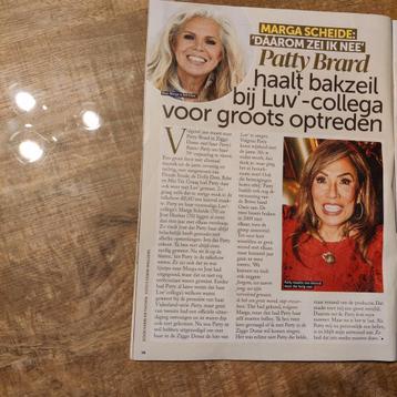 Marga Scheide / Patty Brard LUV artikel knipsel 2024 beschikbaar voor biedingen