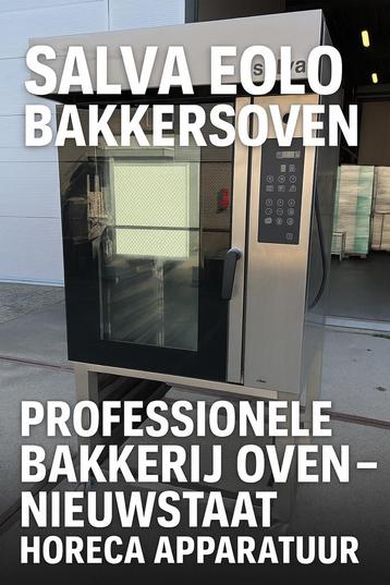 Salva Eolo bakkersoven – professionel oven – nieuwstaat – beschikbaar voor biedingen