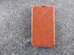 zenus italian vintage quilt diary for Galaxy note 3 brown, Ophalen of Verzenden, Nieuw, Hoesje of Tasje