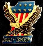 Harley- Davidson nummer 1 pin met vogel, Verzenden, Nieuw, Transport, Speldje of Pin