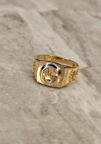 Prachtige Rolex 14k gouden ring maat 21mm