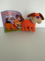 Voorleesboekje met zelfgehaakt diertje erbij, Ophalen of Verzenden, Zo goed als nieuw