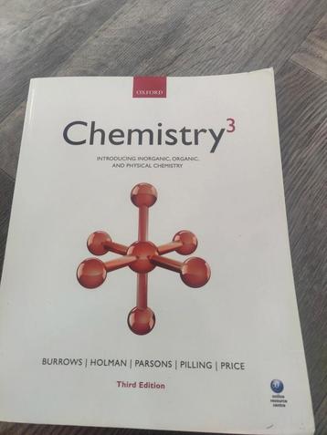 Chemistry3 - Burrows, Holman, Parsons, Pilling, Price beschikbaar voor biedingen