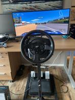 Racestuur met curved scherm gameset + 2 racespellen, Ophalen, Zo goed als nieuw, Stuur of Pedalen, PlayStation 5