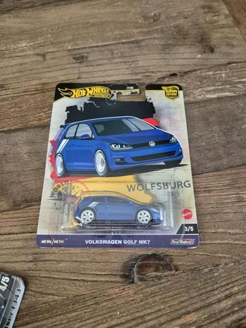 Hot wheels volkswagen golf mk7 wolfsburg car culture beschikbaar voor biedingen