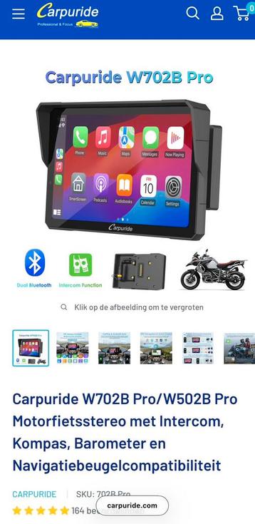 Carpuride W702B Pro beschikbaar voor biedingen