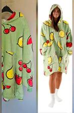 Noony hoodie deken neon plaids met mouwen oversized, Ophalen of Verzenden, Zo goed als nieuw, Overige typen