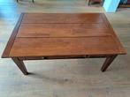 Massief kersenhouten tafel., Ophalen, Rechthoekig, 50 tot 100 cm, Minder dan 50 cm