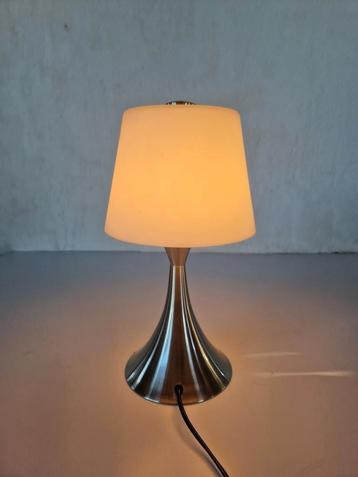 Touch mushroom lamp design chroom.