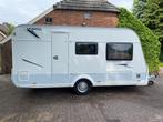 TEC Weltbummler 400DB caravan, T.E.C., Schokbreker, Treinzit, Dwarsbed
