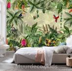 Into the Jungle behang kinderkamer, 368x254 | Muurdeco4kids, Verzenden, Nieuw, Wanddecoratie