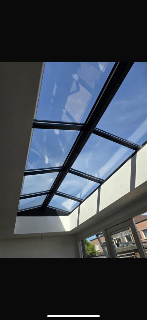 LICHTSTRAAT DAKLICHT ZADELDAK LESSENAAR ONDERHOUDSARM, Tuin en Terras, Overkappingen, Zo goed als nieuw, Veranda, Ophalen of Verzenden