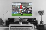 Org kleuren acrylfoto 50x75cm Johan Cruijff actie Ajax 1983, Verzenden, Nieuw, Ajax, Poster, Plaatje of Sticker
